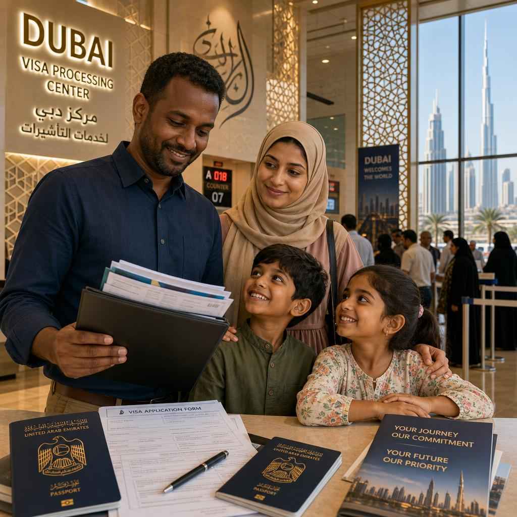 Family Visa Processing Dubai: Time, Fees & Steps 2026
